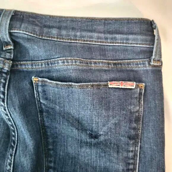 HUDSON Krista Ankle Skinny Jeans | Distressed Raw Hem Denim Women’s Size 30 EUC - Picture 2 of 5
